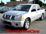 2006 Radiant Silver Nissan Titan LE Crew Cab #22200771