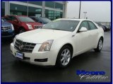 2008 White Diamond Tri-Coat Cadillac CTS Sedan #22199038