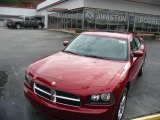 2010 Inferno Red Crystal Pearl Dodge Charger SXT #22213006