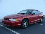 1998 Laser Red Ford Mustang V6 Coupe #22208427