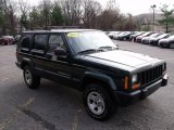 2000 Forest Green Pearl Jeep Cherokee Sport 4x4 #22215905