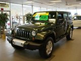 2008 Jeep Green Metallic Jeep Wrangler Unlimited Sahara 4x4 #22209287