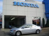 2007 Alabaster Silver Metallic Honda Civic LX Coupe #22200041