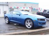 2010 Aqua Blue Metallic Chevrolet Camaro LT/RS Coupe #22197798