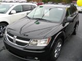 2010 Brilliant Black Crystal Pearl Dodge Journey SXT #22212997