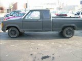 1991 Black Ford Ranger Custom Extended Cab #22155944