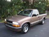 2002 Sandalwood Metallic Chevrolet S10 LS Regular Cab #22342521