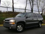 2001 Medium Charcoal Gray Metallic Chevrolet Suburban 1500 LS 4x4 #22326222