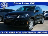 2010 Deep Black Metallic Volkswagen Tiguan SEL #22308763