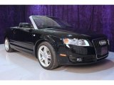 2007 Brilliant Black Audi A4 2.0T Cabriolet #22423701