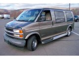 2000 Medium Bronzemist Metallic Chevrolet Express G1500 Passenger Conversion Van #22341781