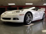 2009 Arctic White Chevrolet Corvette Convertible #22423905