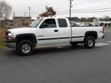 2002 Summit White Chevrolet Silverado 2500 LS Extended Cab 4x4 #22275285