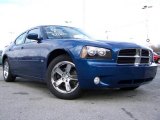2010 Deep Water Blue Pearl Dodge Charger SXT #22412799