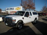 2008 Oxford White Ford F250 Super Duty Lariat SuperCab 4x4 #22418703