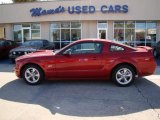 2008 Dark Candy Apple Red Ford Mustang GT Premium Coupe #22424307