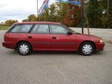 Ruby Red Pearl Subaru Legacy in 1998