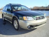 2001 Timberline Green Metallic Subaru Outback Limited Wagon #22277843