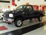 True Blue Metallic Ford F250 Super Duty in 2006