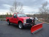 2010 Vermillion Red Ford F250 Super Duty XL Regular Cab 4x4 #22294854