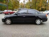 2001 Nighthawk Black Pearl Honda Civic DX Sedan #22277837