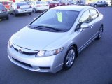 2010 Alabaster Silver Metallic Honda Civic LX Sedan #22357823