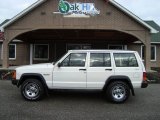 Stone White Jeep Cherokee in 1996