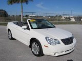 2008 Stone White Chrysler Sebring Touring Convertible #22408895