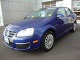 2009 Laser Blue Metallic Volkswagen Jetta S Sedan #22317247