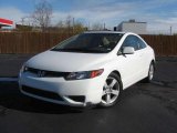 2007 Taffeta White Honda Civic EX Coupe #22329199