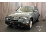 2009 Mineral Green Metallic BMW X3 xDrive30i #22411947