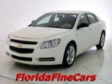 2008 White Chevrolet Malibu LS Sedan #22417015