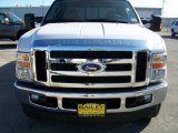 2010 Oxford White Ford F250 Super Duty Lariat Crew Cab 4x4 #22344168