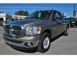 2008 Light Khaki Metallic Dodge Ram 1500 Big Horn Edition Quad Cab #22319991
