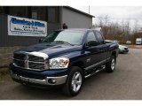 2008 Patriot Blue Pearl Dodge Ram 1500 Laramie Quad Cab 4x4 #22273090