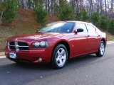 2009 Inferno Red Crystal Pearl Dodge Charger SXT #22355573