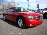 2009 Inferno Red Crystal Pearl Dodge Charger SXT #22552829