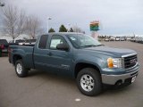 2010 Stealth Gray Metallic GMC Sierra 1500 SLE Extended Cab 4x4 #22545053