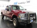 2004 Dark Toreador Red Metallic Ford F250 Super Duty FX4 SuperCab 4x4 #22590808