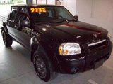 2004 Super Black Nissan Frontier XE V6 Crew Cab #22541338