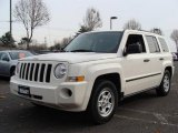 2008 Stone White Clearcoat Jeep Patriot Sport 4x4 #22588605
