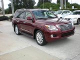 Noble Spinel Red Mica Lexus LX in 2010
