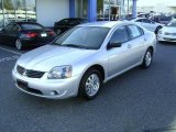 2008 Liquid Silver Metallic Mitsubishi Galant ES #22563877