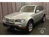 2008 Titanium Silver Metallic BMW X3 3.0si #2251420