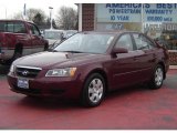 2007 Dark Cherry Red Hyundai Sonata GLS #22582621