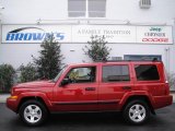 2006 Inferno Red Pearl Jeep Commander 4x4 #22577228