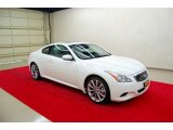 2008 Ivory Pearl White Infiniti G 37 S Sport Coupe #22551661