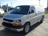 2010 Sheer Silver Metallic Chevrolet Express 1500 Work Van #22695997