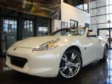 2010 Pearl White Nissan 370Z Sport Touring Roadster #22687927