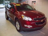 2009 Red Jewel Tintcoat Chevrolet Traverse LT #22672115
